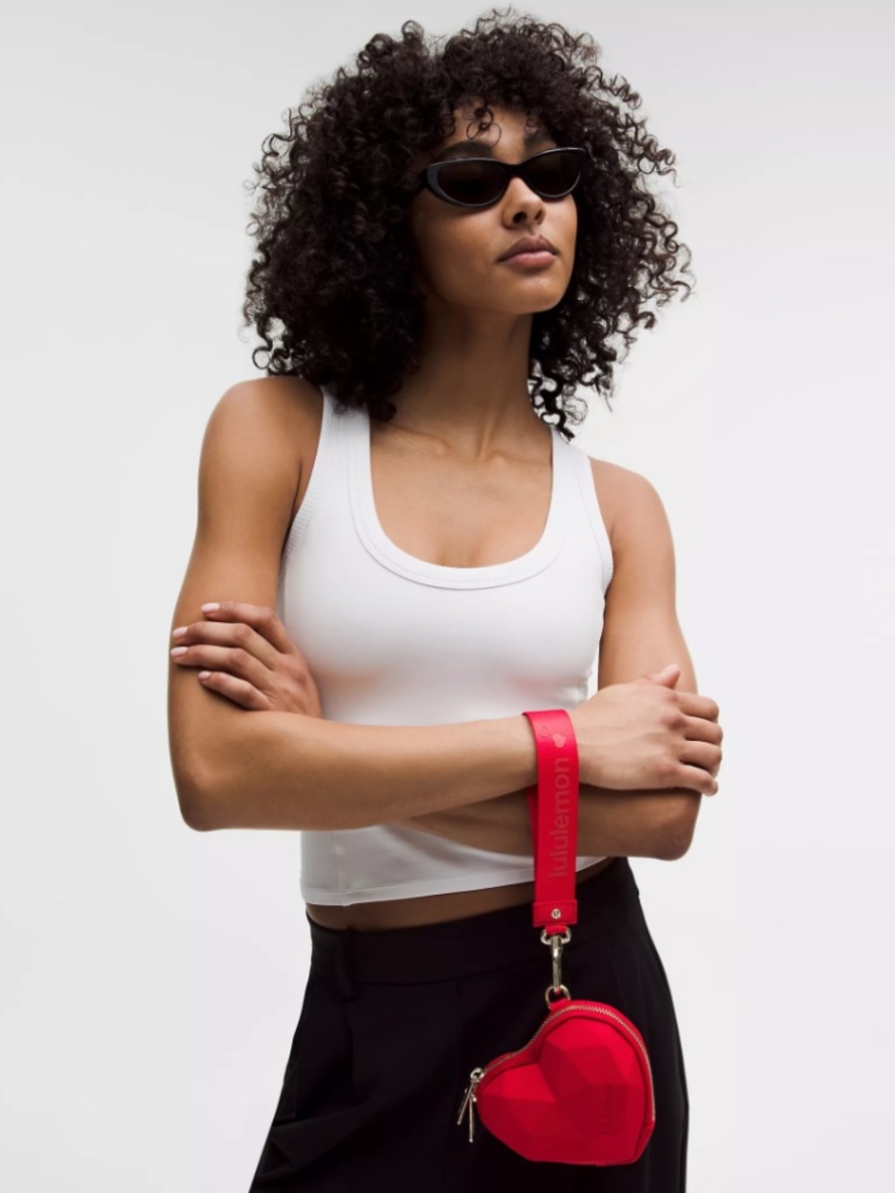 Lululemon Heart Wristlet NWT